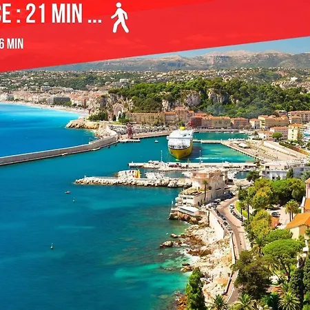 Studio 7 Cenac Riviera - Nice Centre Appartement *